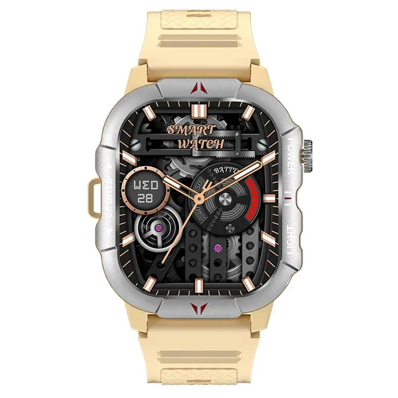 VO532 Rugged Round Alloy Outdoor Fitness Tracker