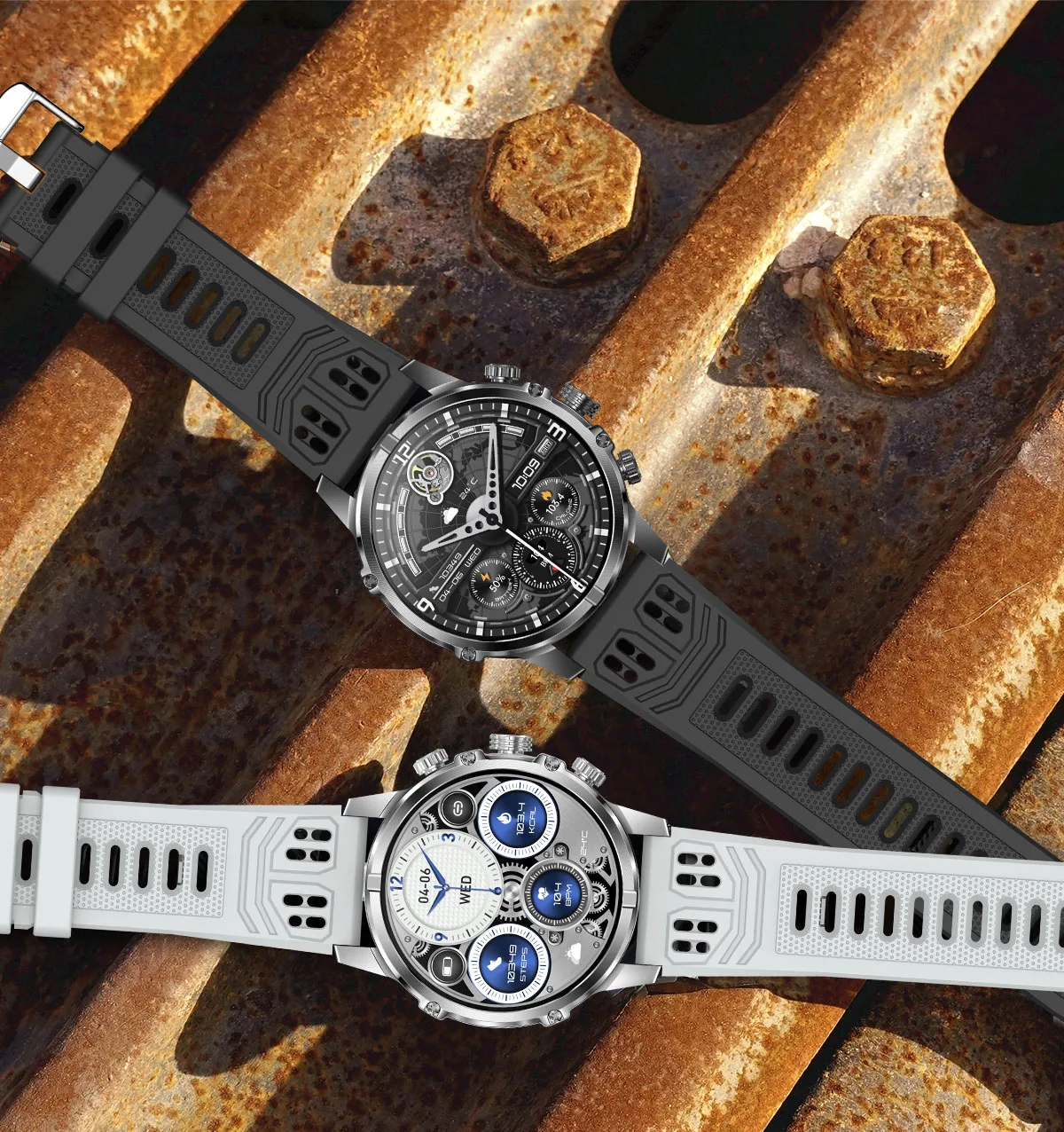 Refined Vositone VO543 - 1.75" AMOLED display wearable for professionals
