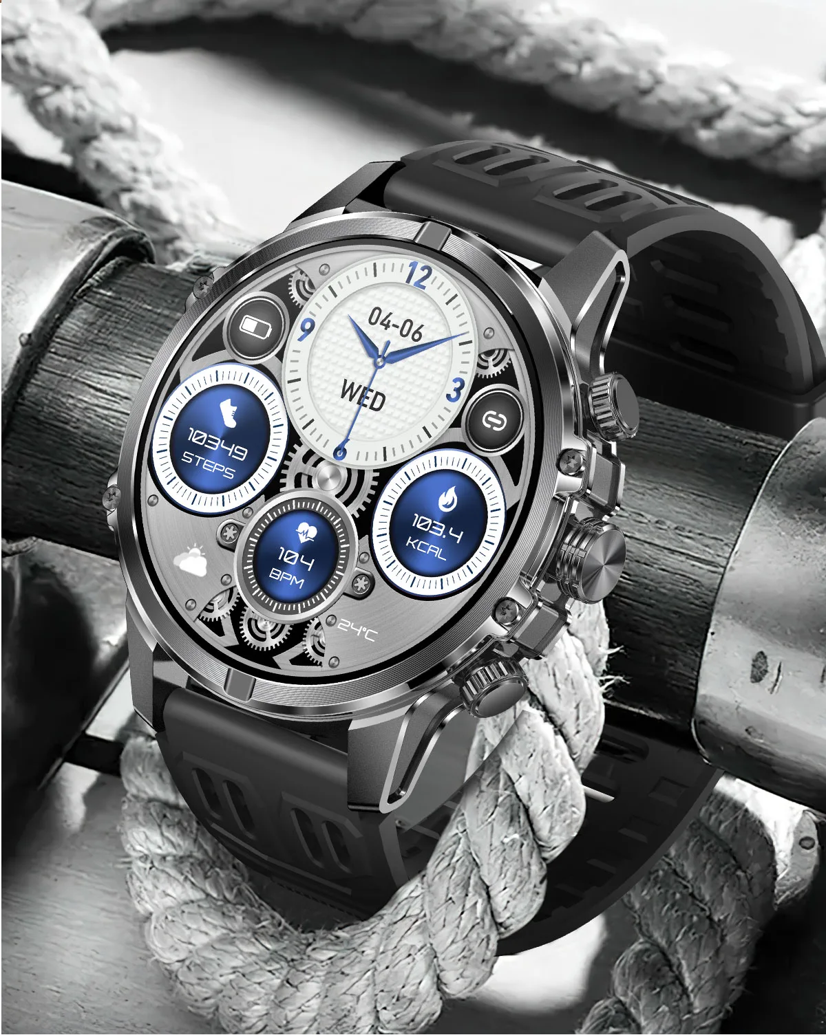 Vositone VO543 smartwatch - AMOLED excellence with business functionality