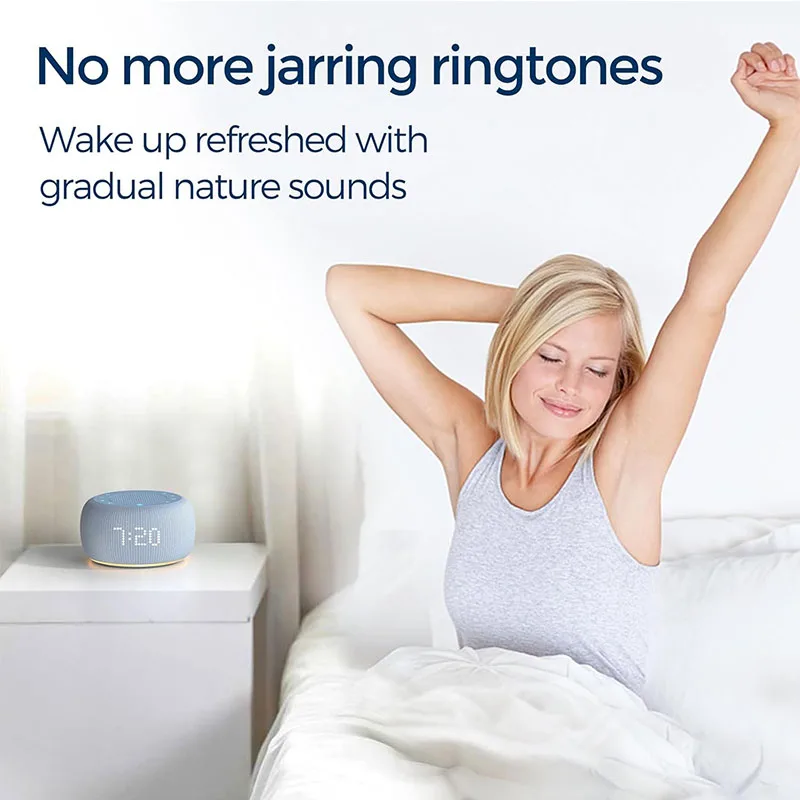 All-in-One Sleep Aid: Vositone SM2501 White Noise & Sunrise Alarm Clock