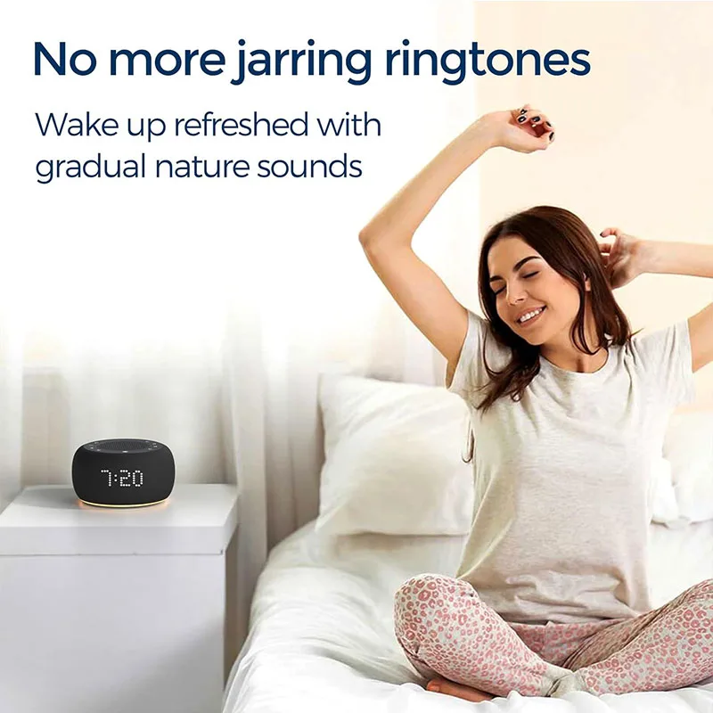 All-in-One Sleep Aid: Vositone SM2501 White Noise & Sunrise Alarm Clock