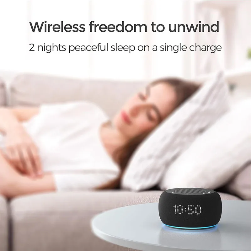 All-in-One Sleep Aid: Vositone SM2501 White Noise & Sunrise Alarm Clock