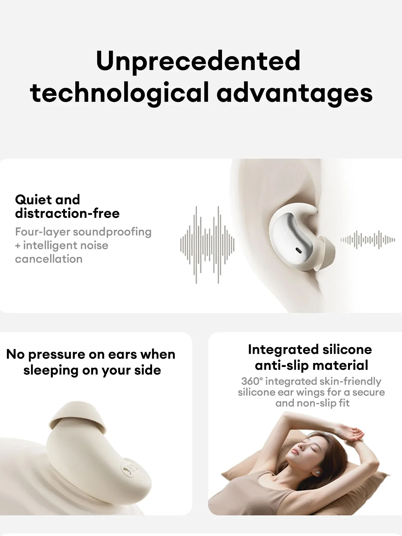 V83 wireless earbuds with long battery life