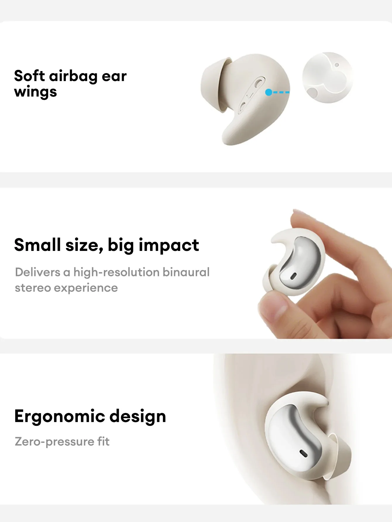 Compact size comparison with everyday objects
