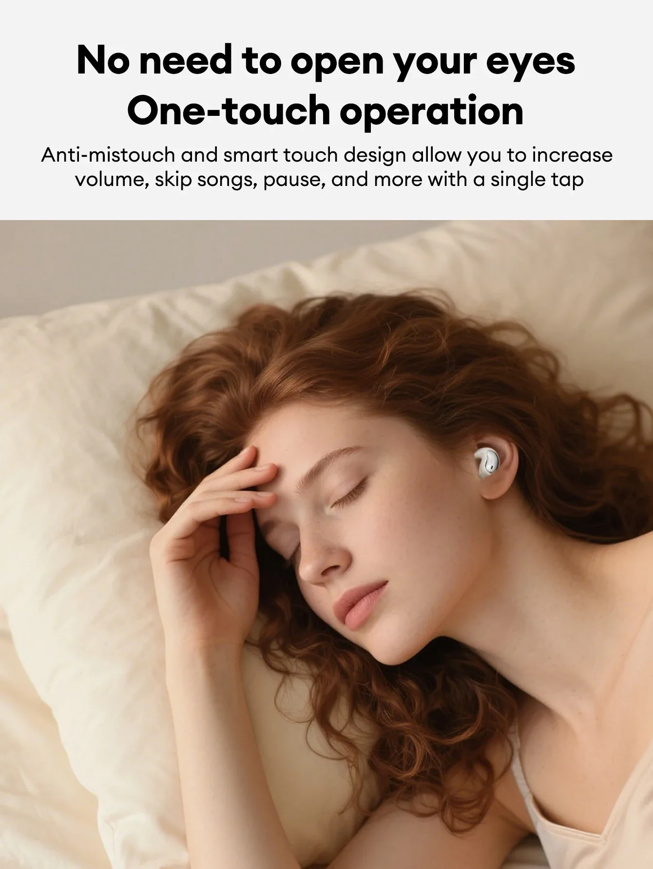 Earbuds designed specifically for sleep comfort