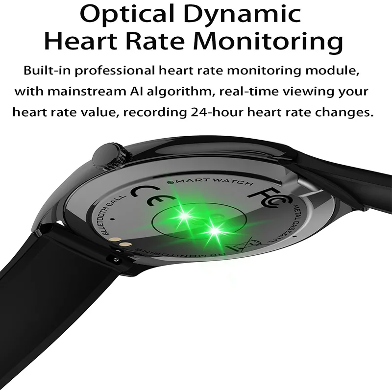 VO539 Ultra-Thin Waterproof Smartwatch, AMOLED Display, Health Monitoring