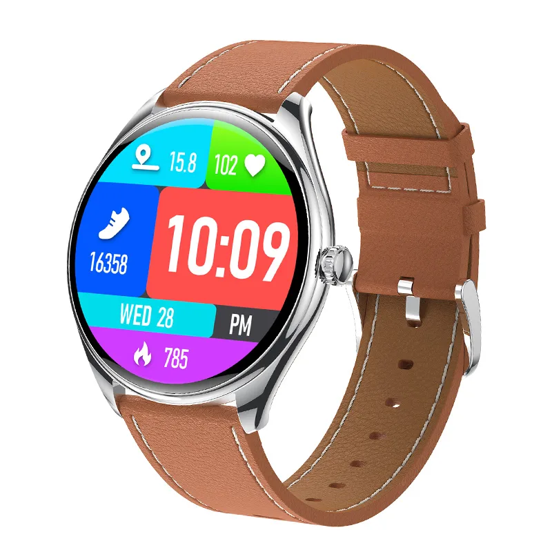 VO539 Ultra-Thin Waterproof Smartwatch, AMOLED Display, Health Monitoring