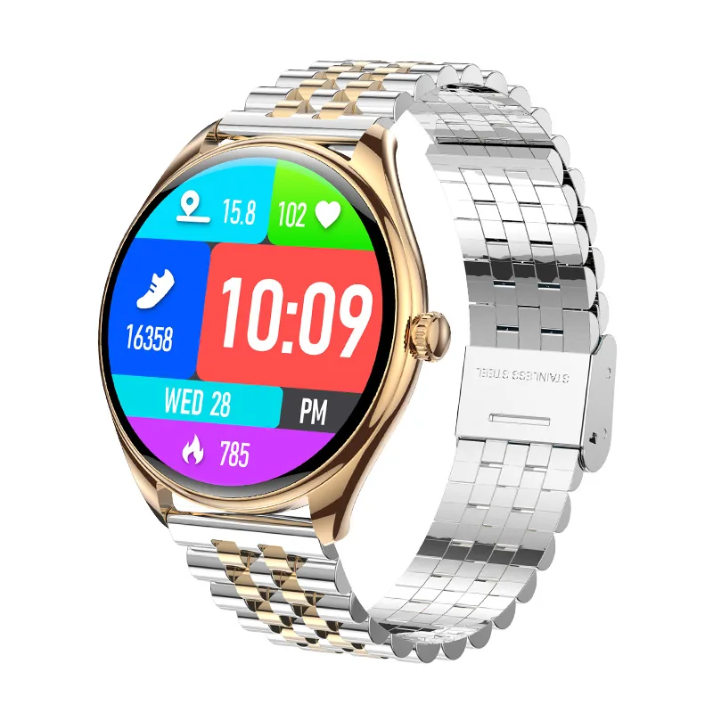 VO539 Ultra-Thin Waterproof Smartwatch, AMOLED Display, Health Monitoring