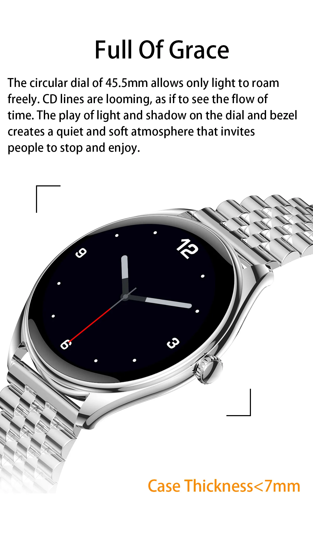 Vositone VO539 - 1.43" AMOLED smartwatch with health insights