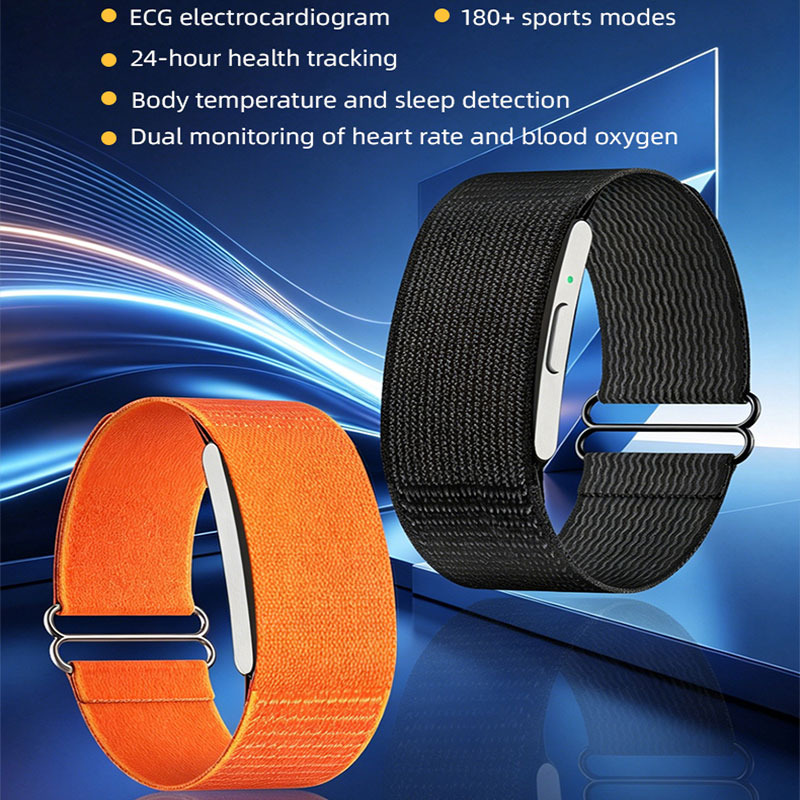 VN107ECG Screenless Fitness Wristband – ECG Heart Rate Monitor & Activity Tracker