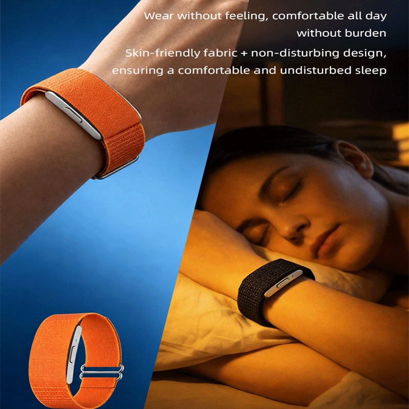 VN107ECG Screenless Fitness Wristband – ECG Heart Rate Monitor & Activity Tracker