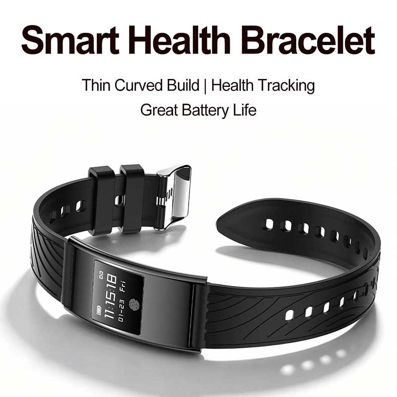 VX02 Ultra‑Thin Waterproof Smart Band