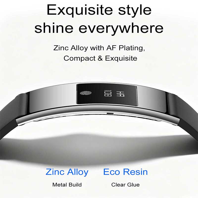 VX02 Ultra‑Thin Waterproof Smart Band