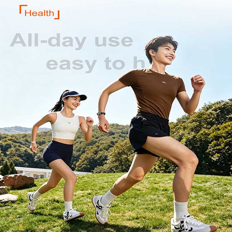 VX02 Ultra‑Thin Waterproof Smart Band