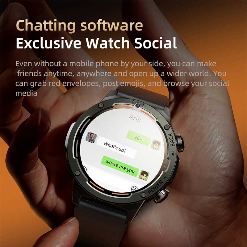 WO438 4G Ultra Smart Watch